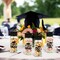 20Pcs Graduation Plastic Cups with Lids and Felt Cap Decor Clear Party Drinking Cups Congrats Grad Reusable Tumblers for Graduation Party Supplies